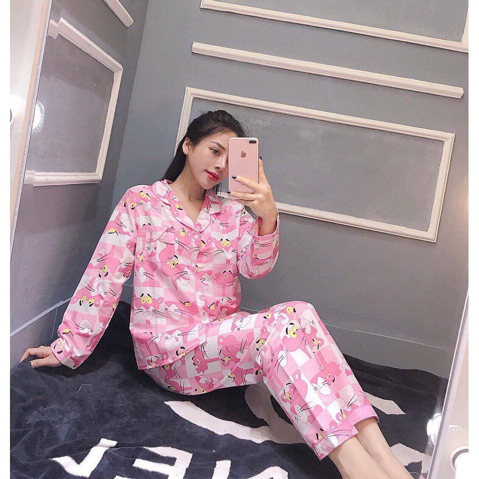 THANH LÝ | Đồ Bộ Mặc Nhà "Quần dài" Pijama Kate Thái - Dưới 58kg