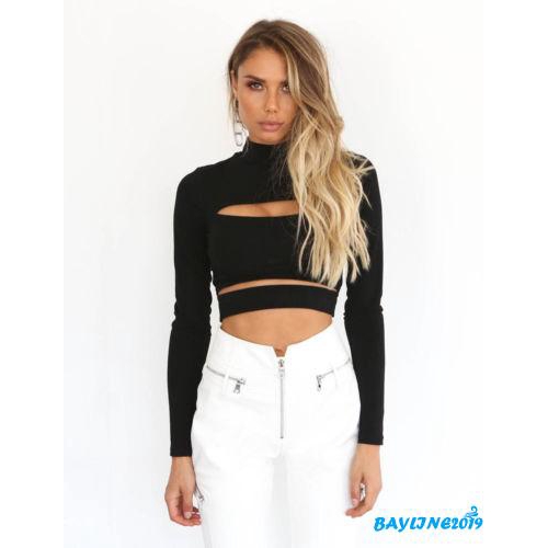 Áo lửng tay dài thời trang dành cho nữ