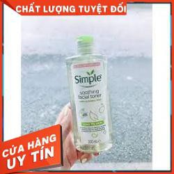 [FREESHIP] Nước Hoa Hồng Soothing Facial Toner Simple cân bằng ẩm cho da 200ml | BigBuy360 - bigbuy360.vn