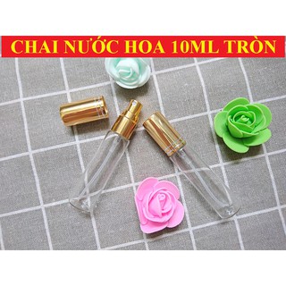 Lọ chiết nước hoa 10ml tròn