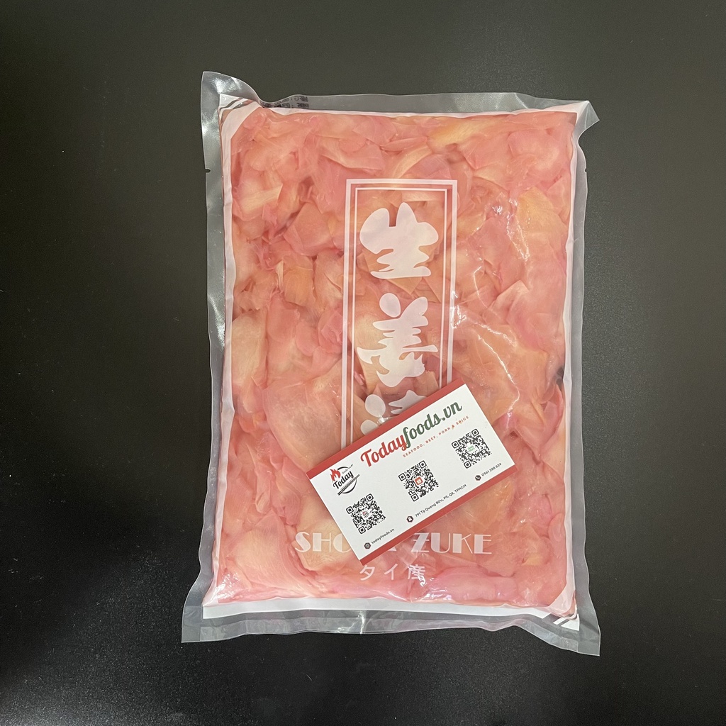 Gừng Hồng Cao Cấp ăn kèm Sushi &amp; Sashimi 1.5KG