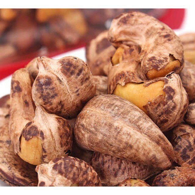 [Hàng chuẩn Loại 1] Hạt điều rang muối Bình Phước Hột điều lụa rang - Hộp 500gram