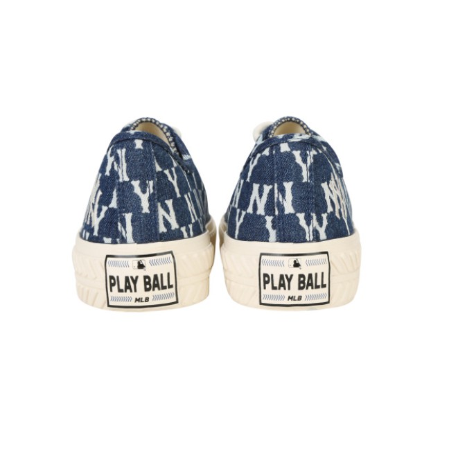 Giày Playball Mono Denim New York Yankees Auth màu xanh dương đậm Có sẵn - Nhận order