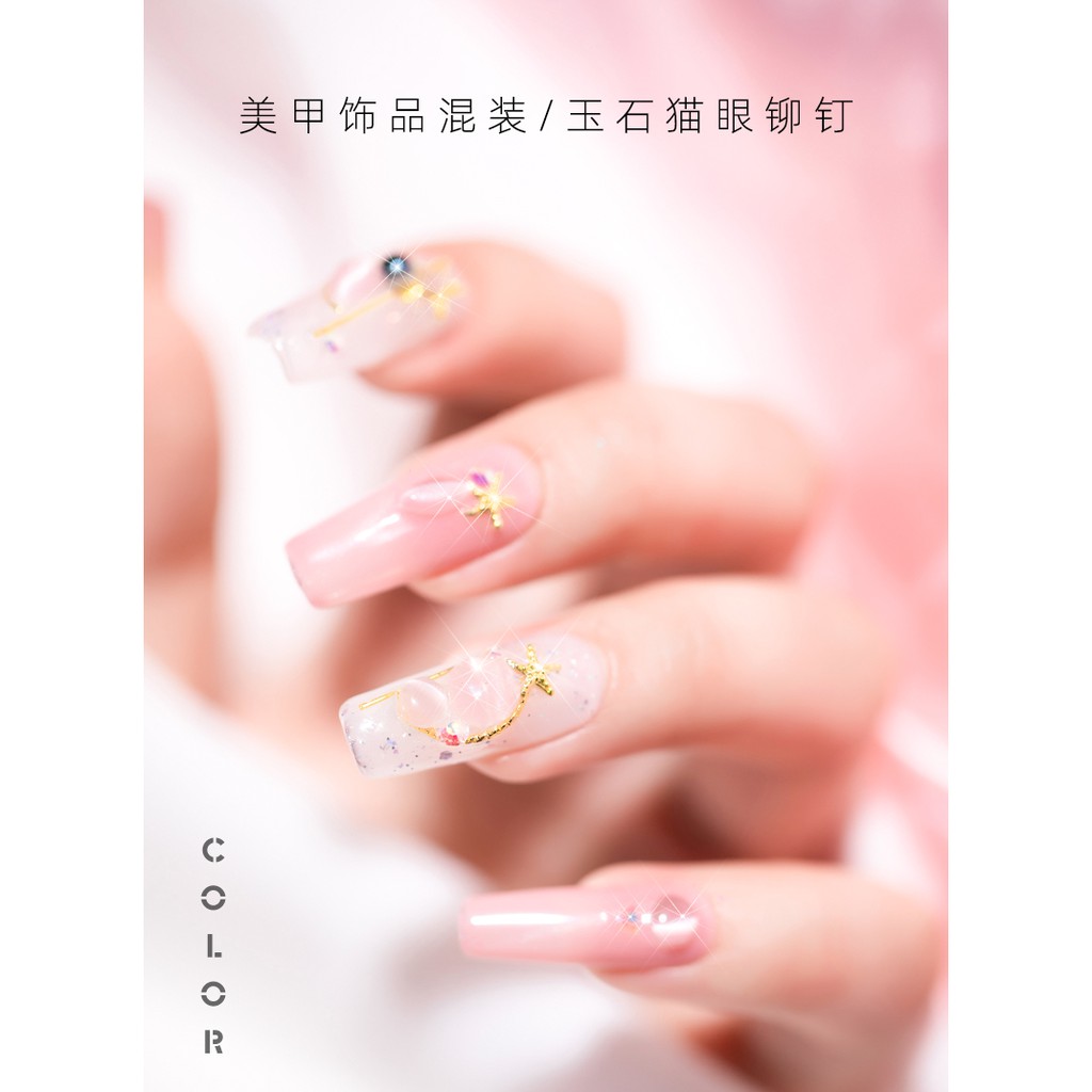Trang Trí Móng Nail Tổng Hợp Với Nhiều Mẫu Trang Sức Mới Đẹp - Lẻ 1 Sét