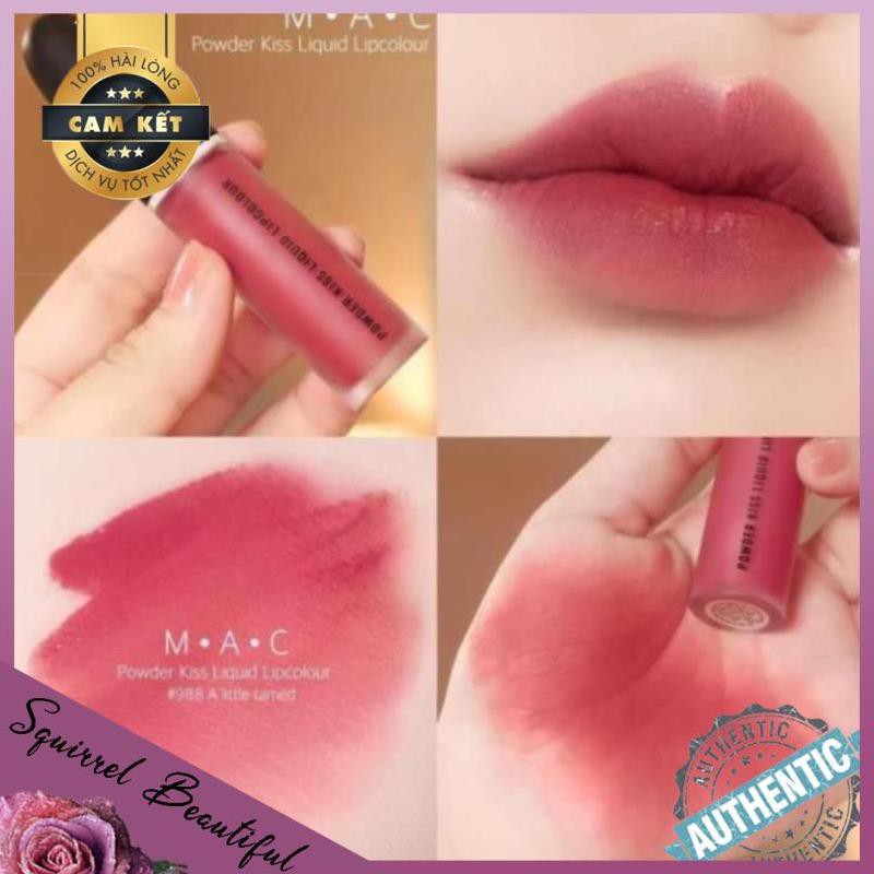 [HÀNG SIÊU SALE] Son kem Mac chính hãng Power kiss liquid 998, 991, 989, 992 full box có bill date tới 2023 | BigBuy360 - bigbuy360.vn