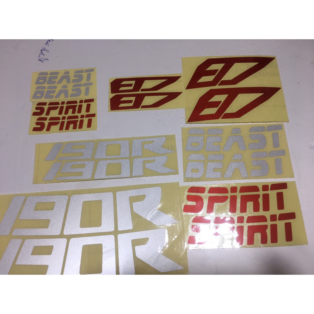 TEM PHẢN QUANG SPIRIT BEAST CB190R CHÍNH HÃNG