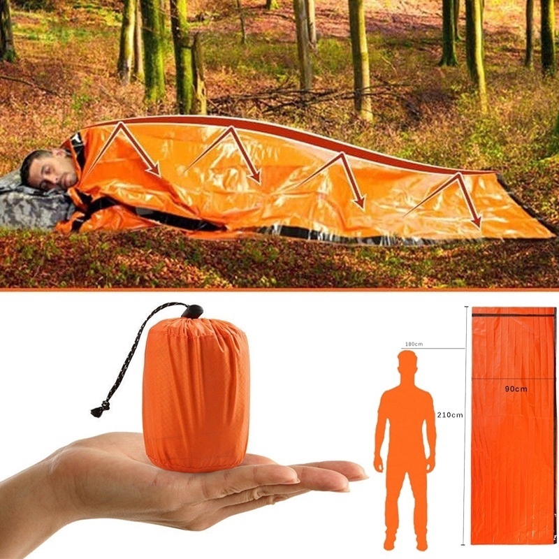 Túi ngủ khẩn cấp chống thấm nước tiện lợi