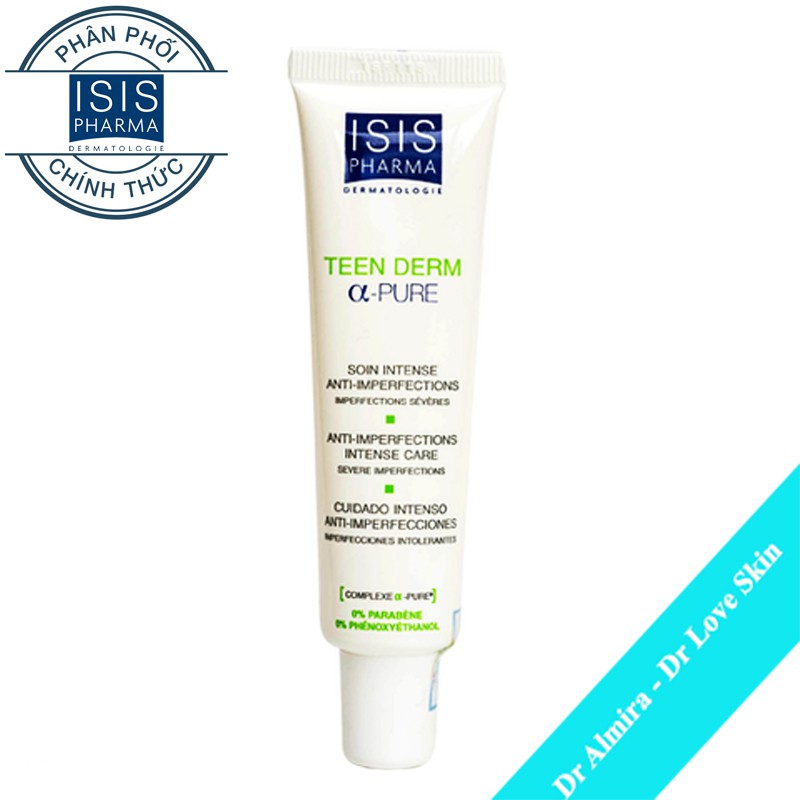 Kem dưỡng chuyên sâu cho da mụn ISIS Pharma Teen Derm a - Pure | BigBuy360 - bigbuy360.vn