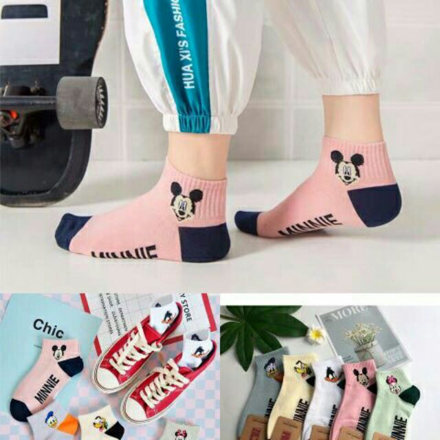 Vì 5 đôi tất micky siêu đẹp cho bạn gái teen