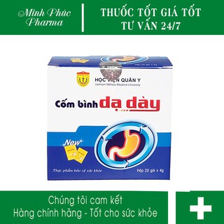 CHÍNH HÃNG Cốm Bình DẠ DÀY Học Viện Quân Y hộp 20 gói