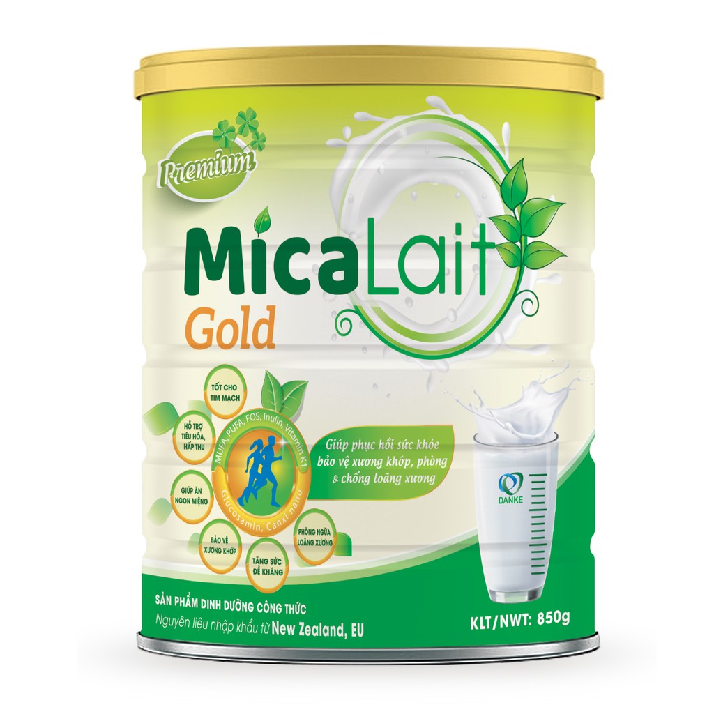 Sữa Micalait Gold - Dành cho người trưởng thành, người lớn tuổi