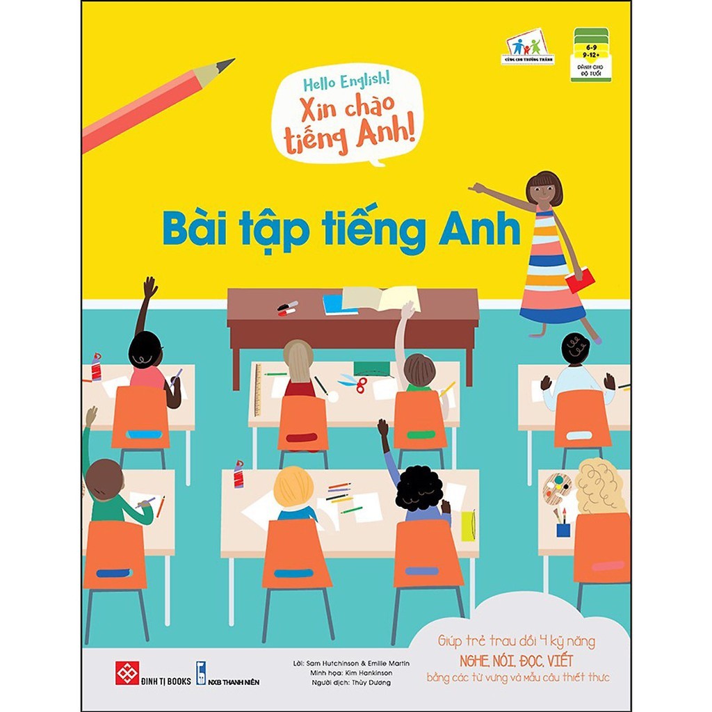 Sách - Hello English! - Xin chào tiếng Anh!- Bài tập tiếng Anh