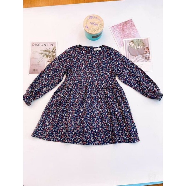 Váy bé gái tay dài Vnxk size 15_25 ký