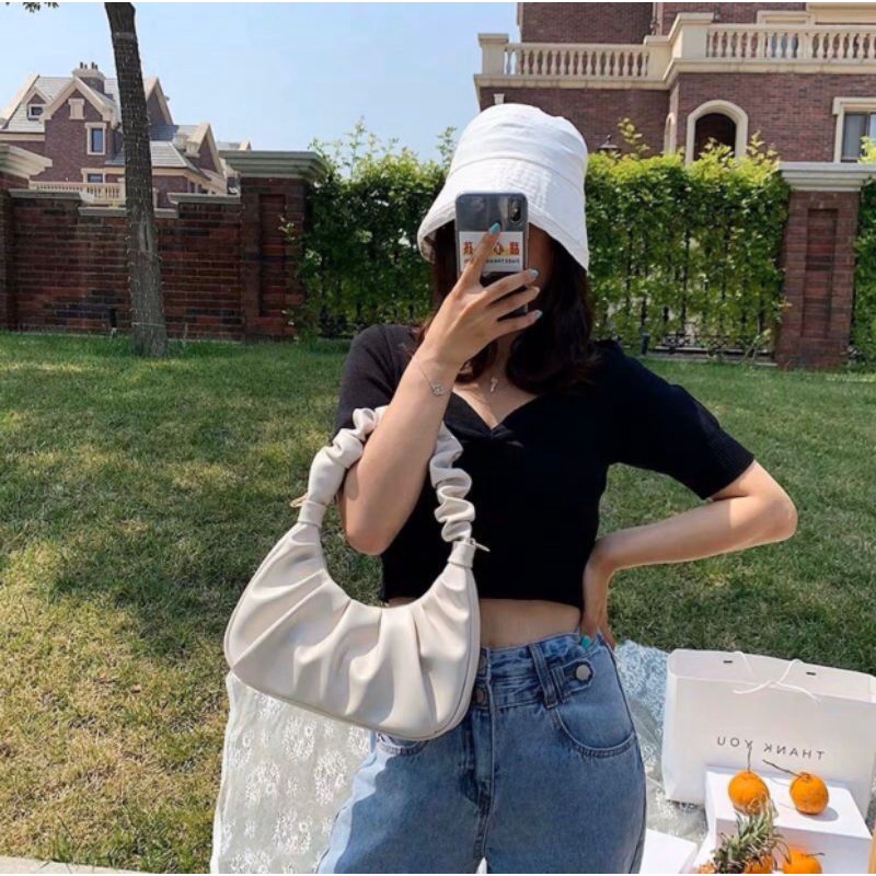 TÚI THUYỀN kẹp nách quai nhúm