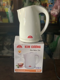 ẤM ĐUN SIÊU TỐC (KIM CƯƠNG ) NHỰA , INOX