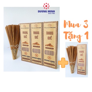 Combo 3hộp nhang Quế và Quế Chi 20cm 30cm 40cm Dương Minh nhang sạch organic tự nhiên nhang thơm không hóa chất nhang an
