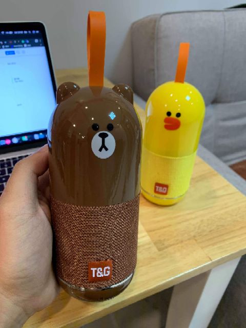 Loa nhạc gấu Brown vịt Sally