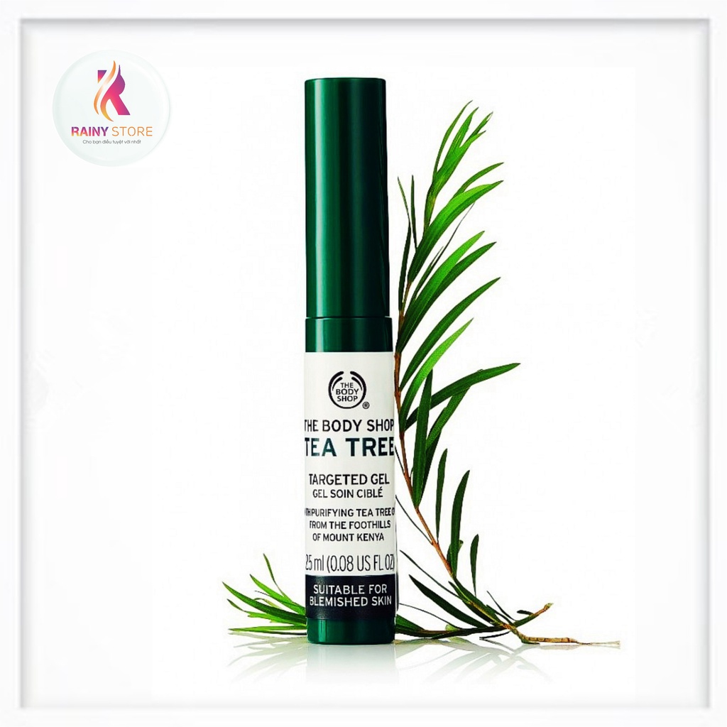 Gel chấm mụn The Body Shop Tea Tree 2.5ml chính hãng Anh