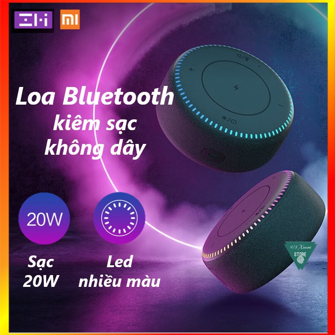 Loa Bluetooth kiêm sạc không dây 20W Xiaomi ZMI B508 - Loa bluetooth Xiaomi ZMI B508 kiêm sạc không dây - Mr Xiaomi