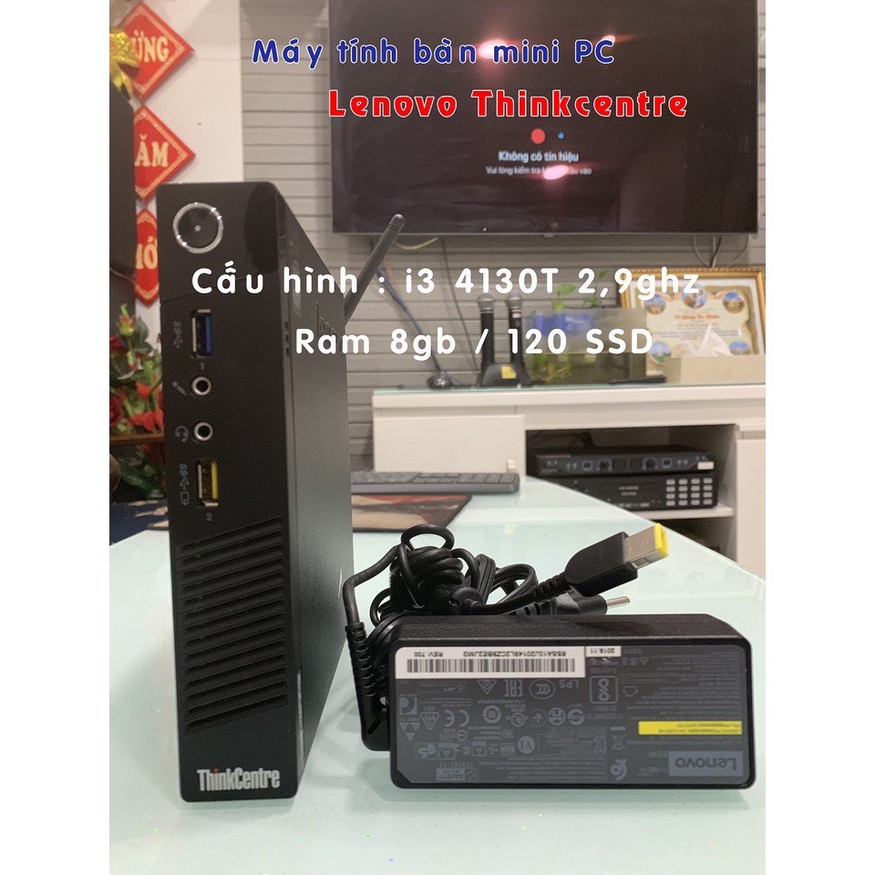 Máy tính bàn Mini Lenovo Thinkcentre Intel Core i5-4570T / i3-4130T , Ram 8Gb, SSD 256Gb hàng US renewed mới 98. | BigBuy360 - bigbuy360.vn