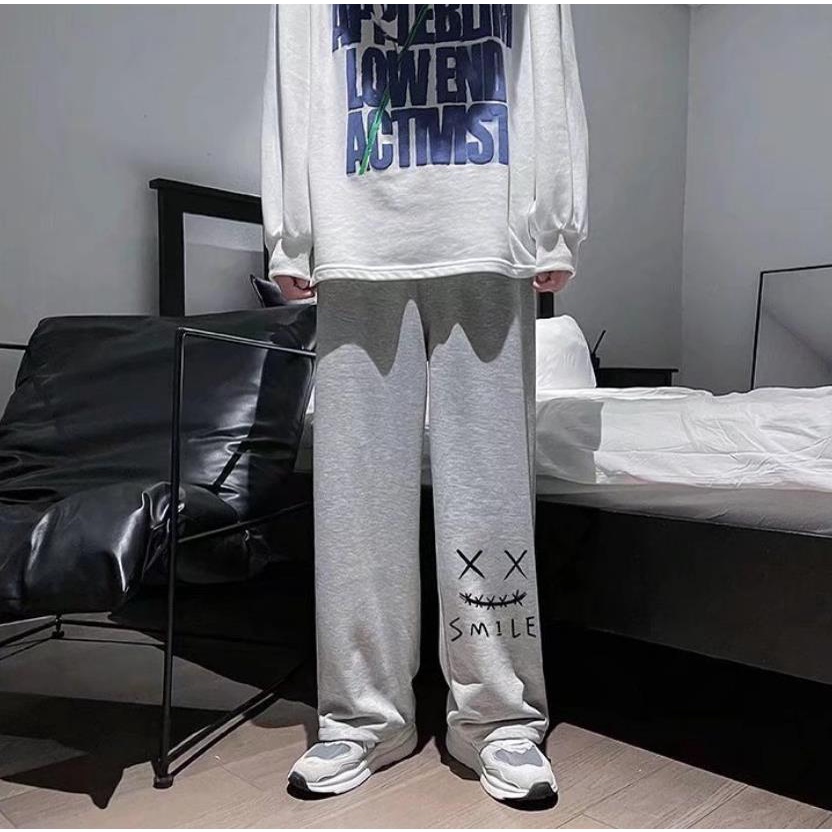 Quần Dài Thể Thao hip hop In Họa Tiết graffiti Mẫu Mới Dành Cho Nam Size M-5XL