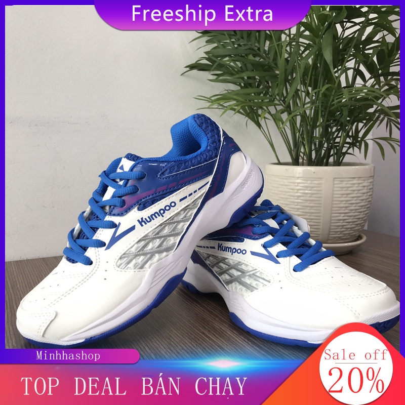 ☌▫Giày thể thao Kumpoo KH-E13 chính hãng (chuyên dụng chơi cầu lông, bóng chuyền, bàn)