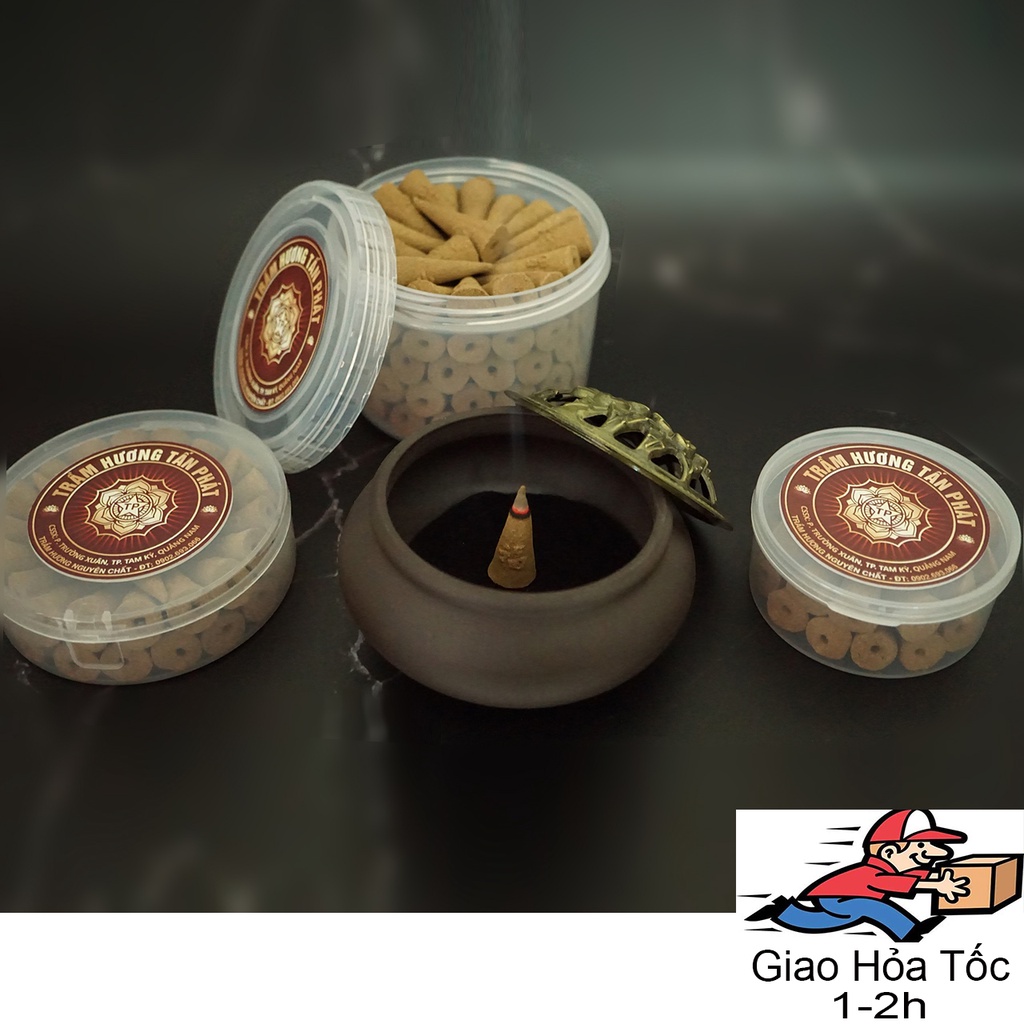 Nụ Trầm Hương Nguyên Chất 🔥 thiên nhiên cao cấp 🔥 Hộp 40 viên & 23 Viên