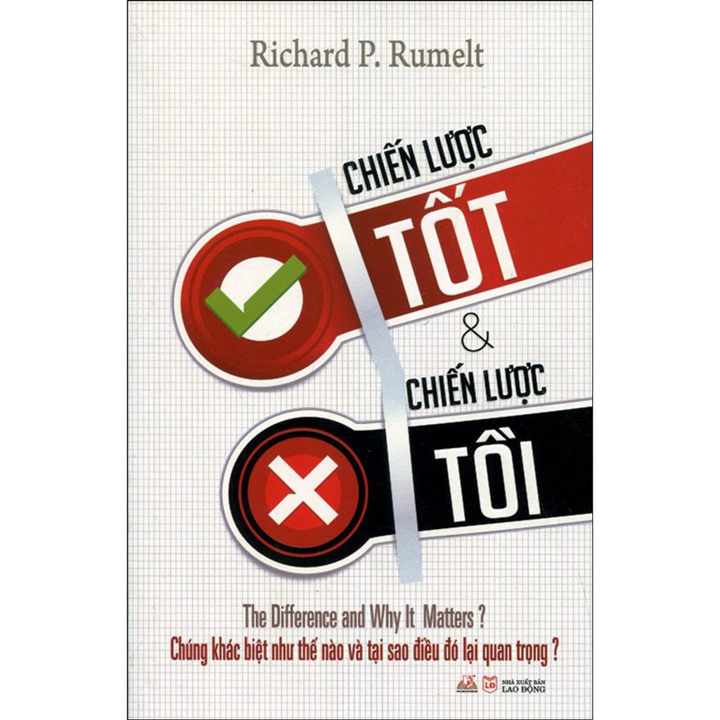 Sách - Chiến Lược Tốt Và Chiến Lược Tồi | BigBuy360 - bigbuy360.vn