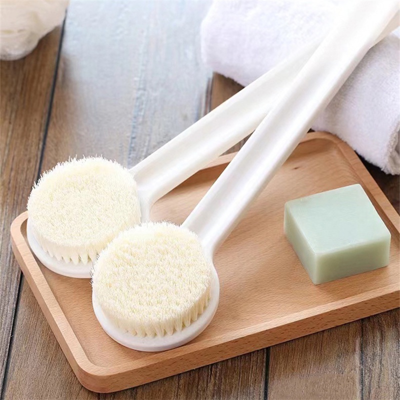 Bàn Chải Chà Lưng Cán Dài Lông Mềm Tiện Dụng