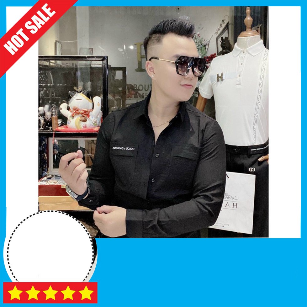 [THAOGREEN GIẢM 20K ĐƠN 150K] ÁO SƠ MI ĐŨI NAM TAY DÀI