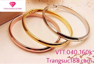 Vòng Tay Titan Trơn VTT040