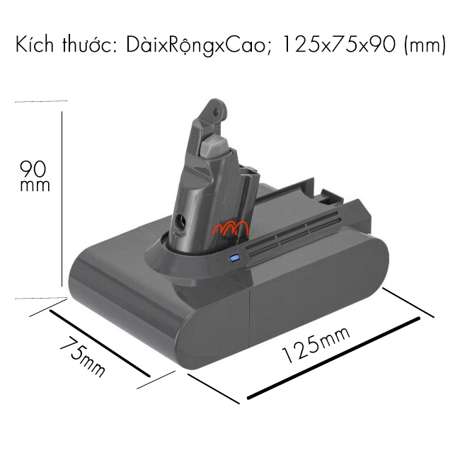 Thay pin máy hút bụi Dyson V6