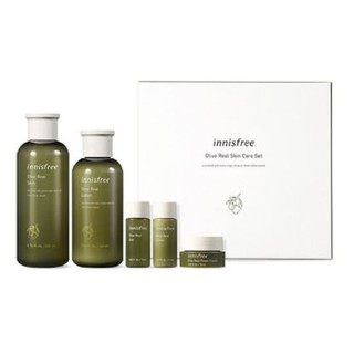 [Hàng mới về] Bộ mỹ phẩm chăm sóc da Innisfree chiết xuất ô liu cao cấp