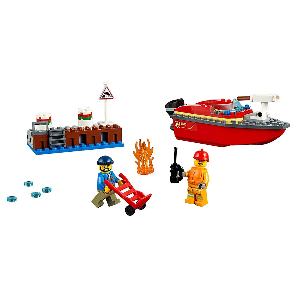 [Mã LIFEUPALL50K giảm 50K đơn 200K] LEGO CITY 60213 Cứa Hỏa Bến Tàu ( 97 Chi tiết)