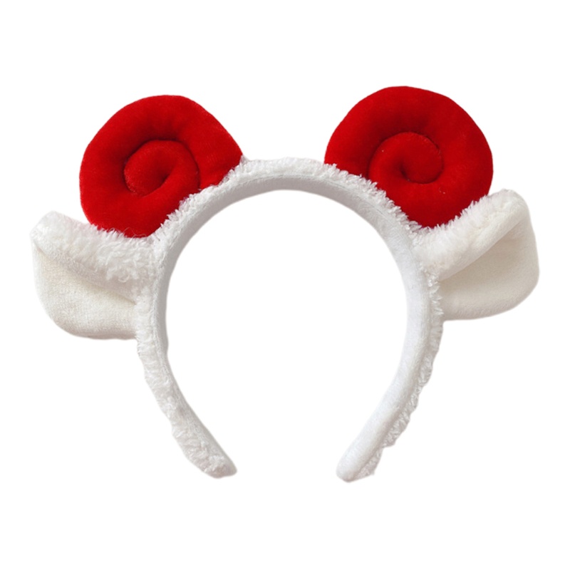 Băng Đô Cài Tóc Hình Sừng Tuần Lộc Hoạt Hình Giáng Sinh
