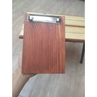 Menu gỗ tự nhiên cao cấp(miễn phí khắc tên quán)gỗ kẹp menu giấy, kẹp tính tiền, decor vintage sang trọng