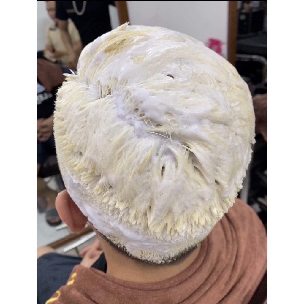 Thuốc tẩy tóc, Bột tẩy tóc ProMax cao cấp không xót da đầu, tặng kèm trợ nhuộm và gang tay