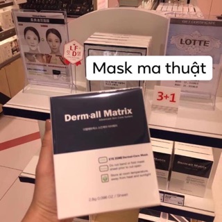 ( sale ) Mặt nạ thần thánh Derm-all Matrix Hàn quoc