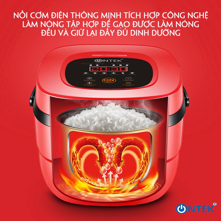 Nồi cơm điện tử thông minh ONTEK 5L