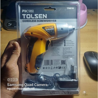 bộ máy bắn vít không dây tolsen