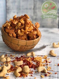 Hạt điều rang tỏi ớt combo 10