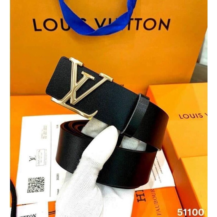 [HÀNG DA THẬT] Thắt lưng nam LV dây nịt nam LV hàng da thật 100%
