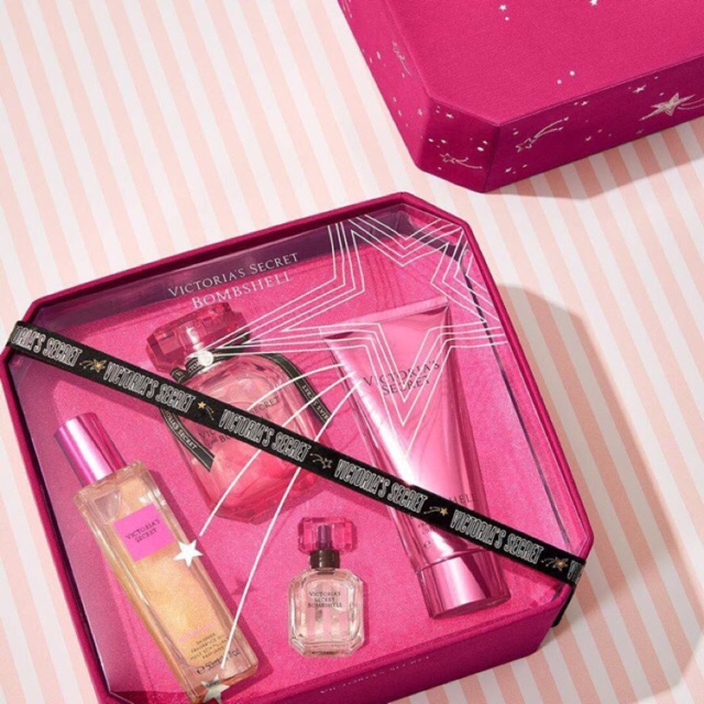 🌸Bộ nước hoa Victoria Secret Bombshell Luruxy Fragrance Gift Set