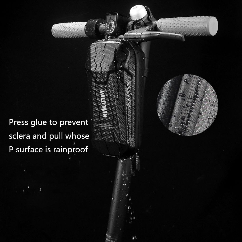 Túi EVA cứng phản quang đựng đồ gắn xe điện scooter chống thấm nước tiện lợi