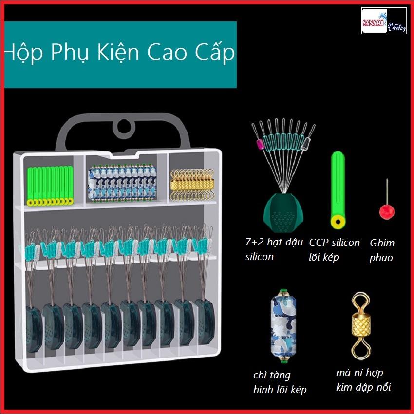 [Siêu Sale] Hộp Phụ kiện Câu Cá Làm Dây Trục Câu Đài Cao Cấp HPK10 -Sanami Fishing[Có Sẵn]