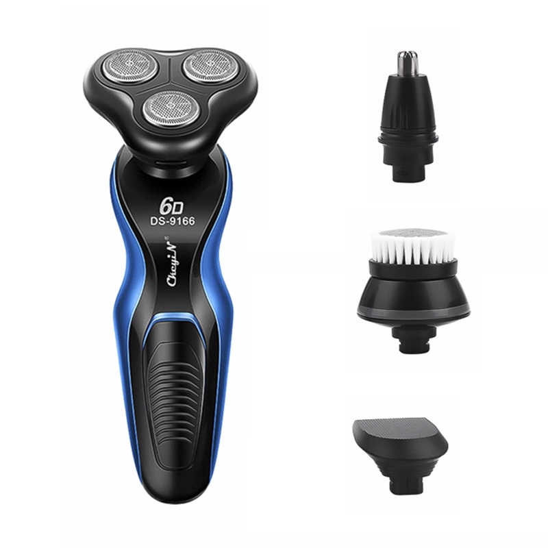 Men Electric Shaver Multifunction Wet and dry Shaving Machine Trimmer Cleaning Brush Face Care set