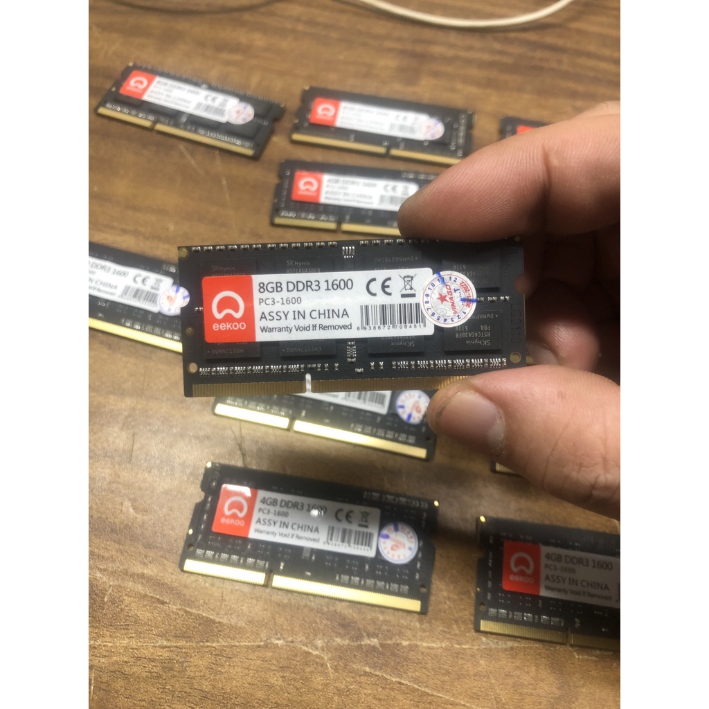 Ram EEkoo DDR3 bus 1600, DDR4 bus 2600, bus 3200 dành cho PC và Laptop (Hàng new chính hãng bảo hành 36T)