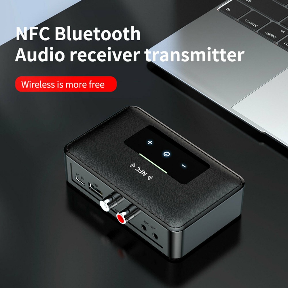Bộ Thu Phát Bluetooth 5.0 Không Dây 3.5mm Aux Nfc Sang 2 Rca Tao3C
