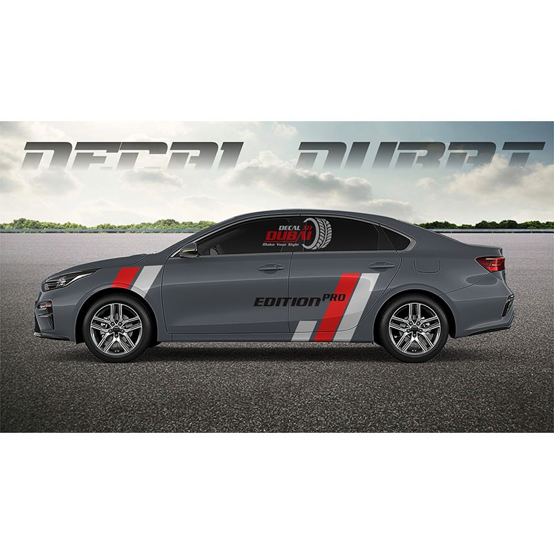 Tem Dán Sườn Xe Kia Cerato Edition Pro