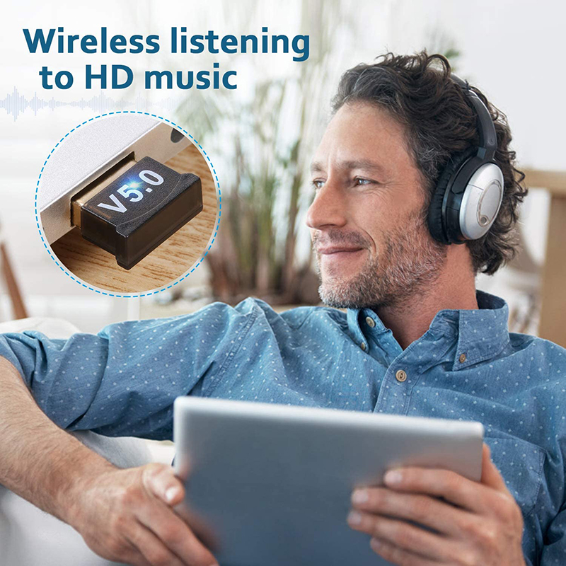 Thiết bị điều hợp Bluetooth 5.0 KCO  K50 giao diện USB cho máy tính Win10/8.1/8/7/XP/Vista | BigBuy360 - bigbuy360.vn